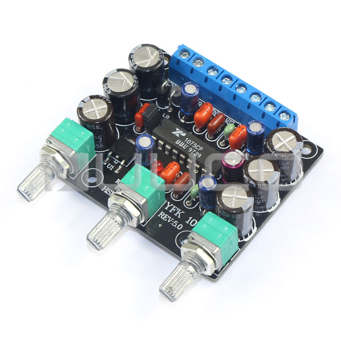 DC / AC12V  ä    ڵ    /   ׷̵ Ϸ   ׷̵/DC/AC12V Dual channel Audio Control Module Car Upgrade Power Amplifier Bass